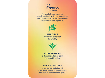 Recess Zero Proof